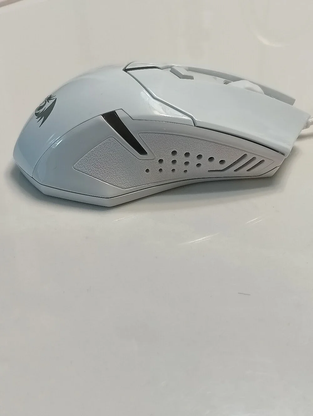 Redragon S101W-1 White Wired Gaming Keyboard & Mouse Combo RGB USB New Open Box